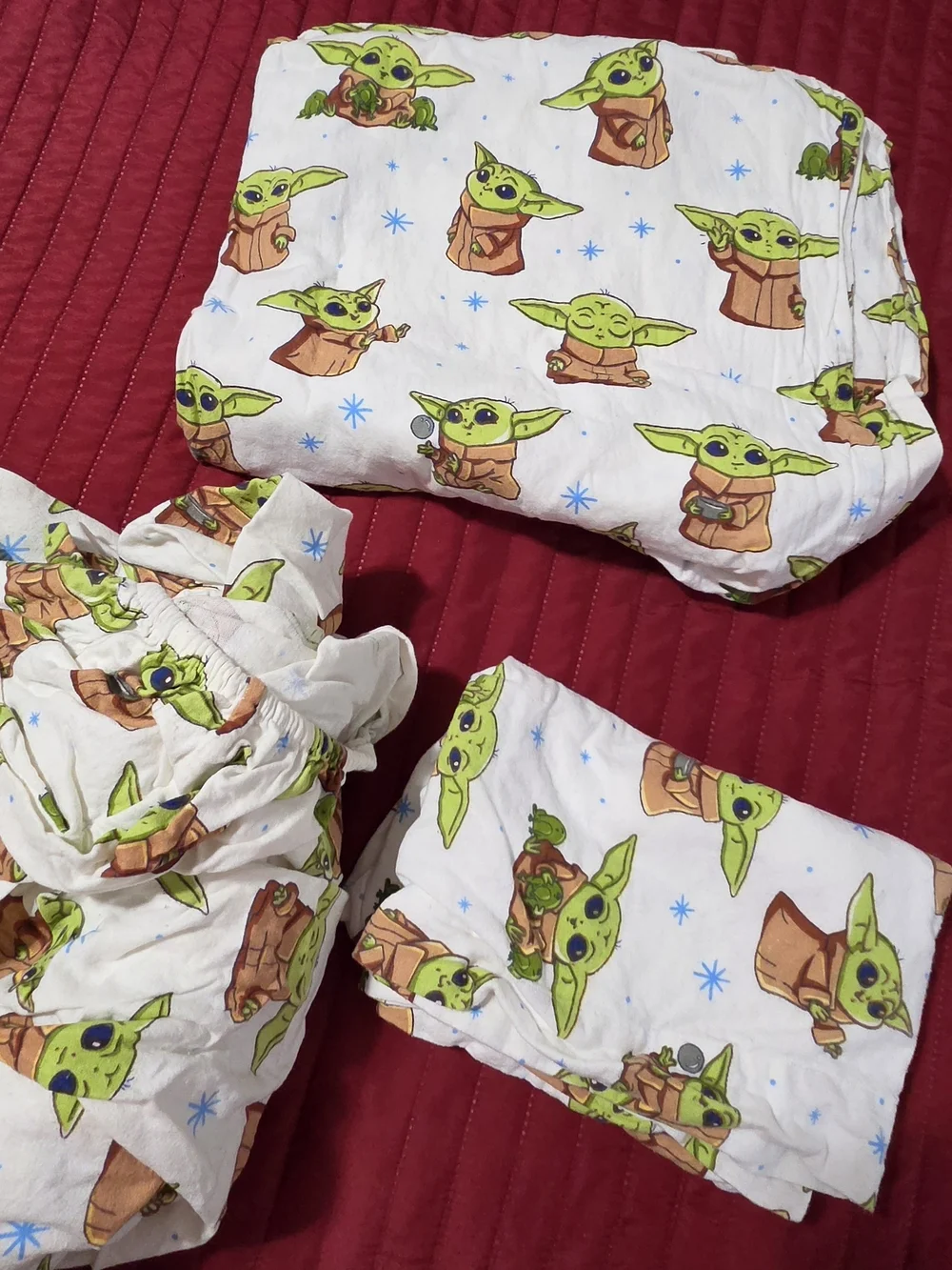 Star Wars Baby Grogu YODA twin Sheet Set